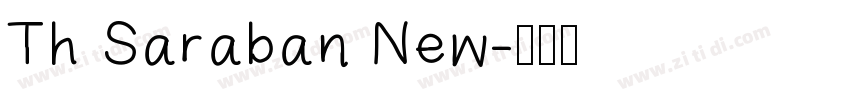 Th Saraban New字体转换